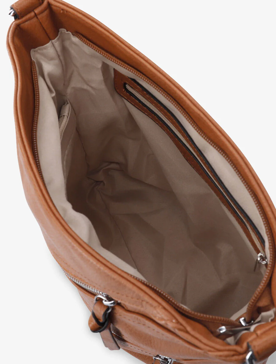 Sac besace Itohan - Camel - Image 5
