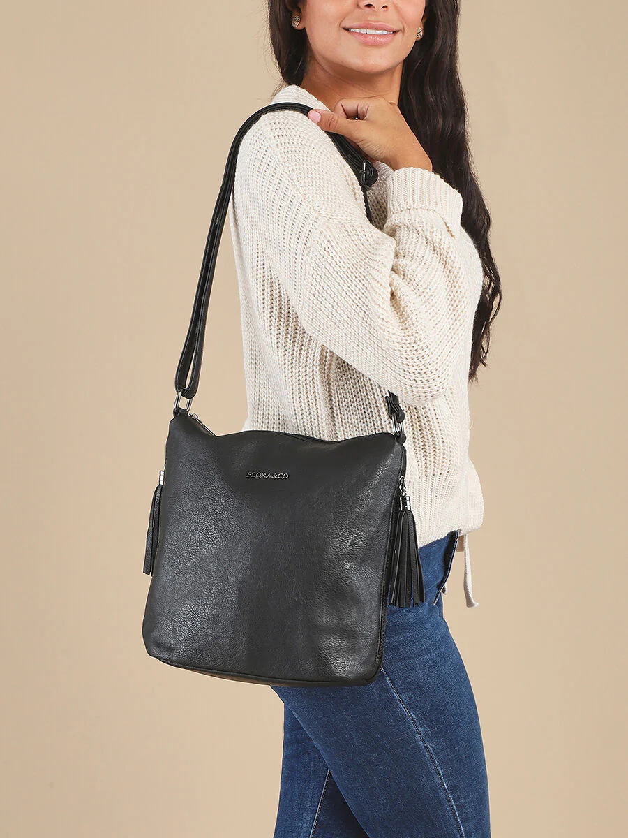 Sac besace Itzel - Noir - Image 5