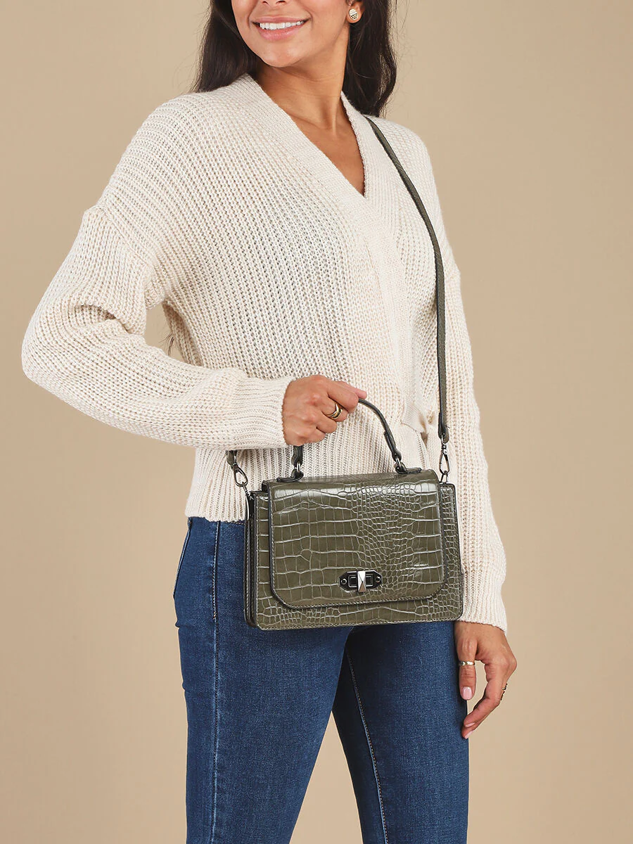 Sac besace Jana - Kaki - Image 7