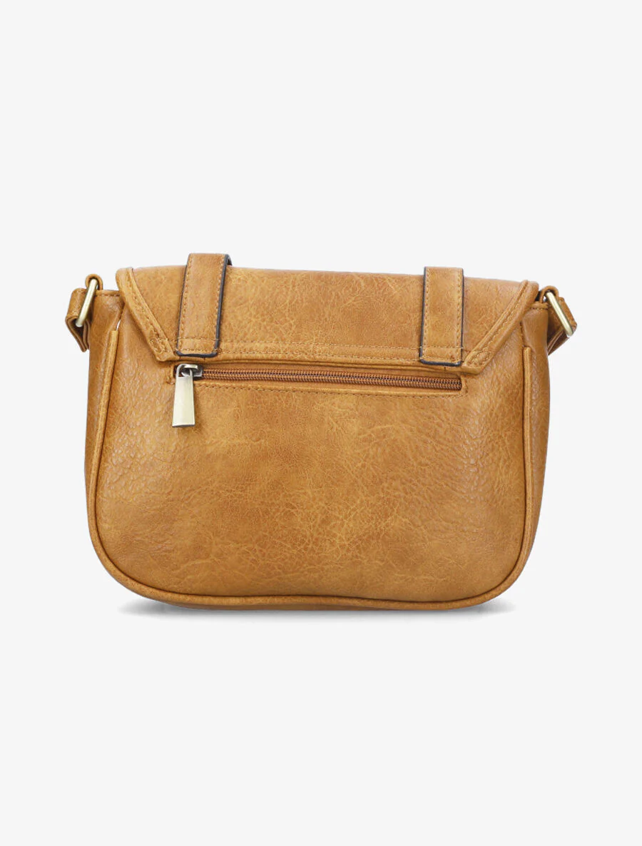 Sac besace Janet - Jaune moutarde - Image 3
