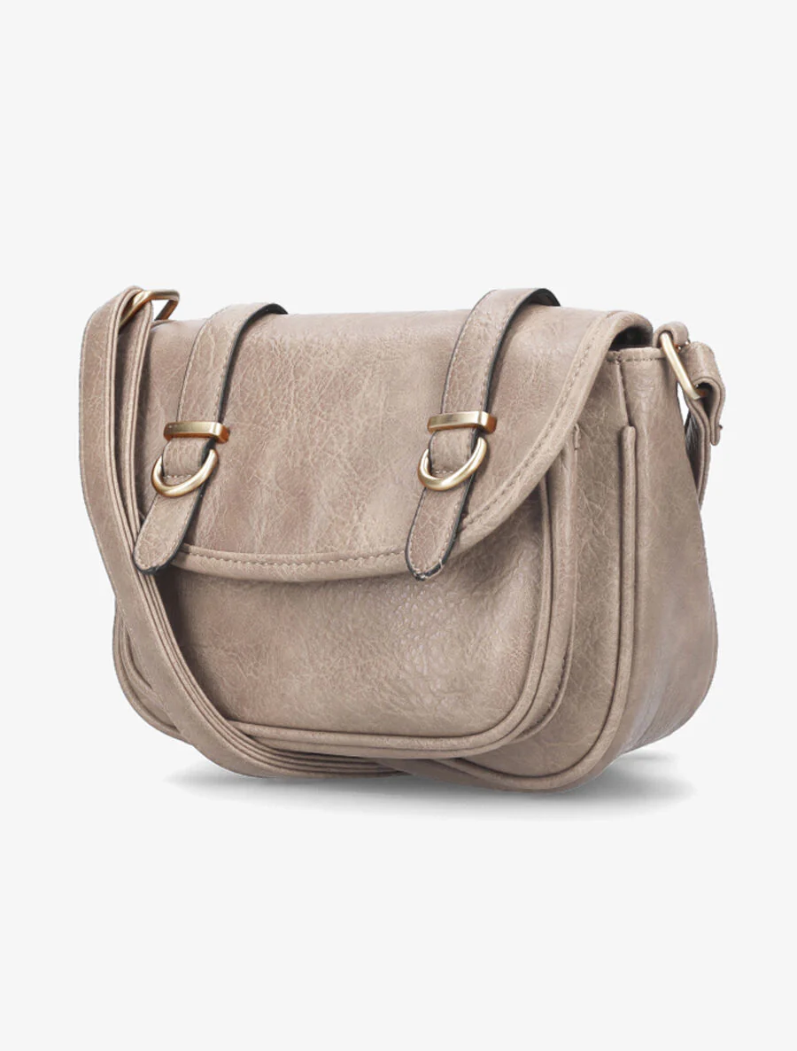 Sac besace Janet - Taupe - Image 2