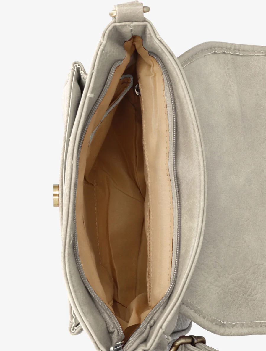 Sac besace Janet - Écru - Image 5
