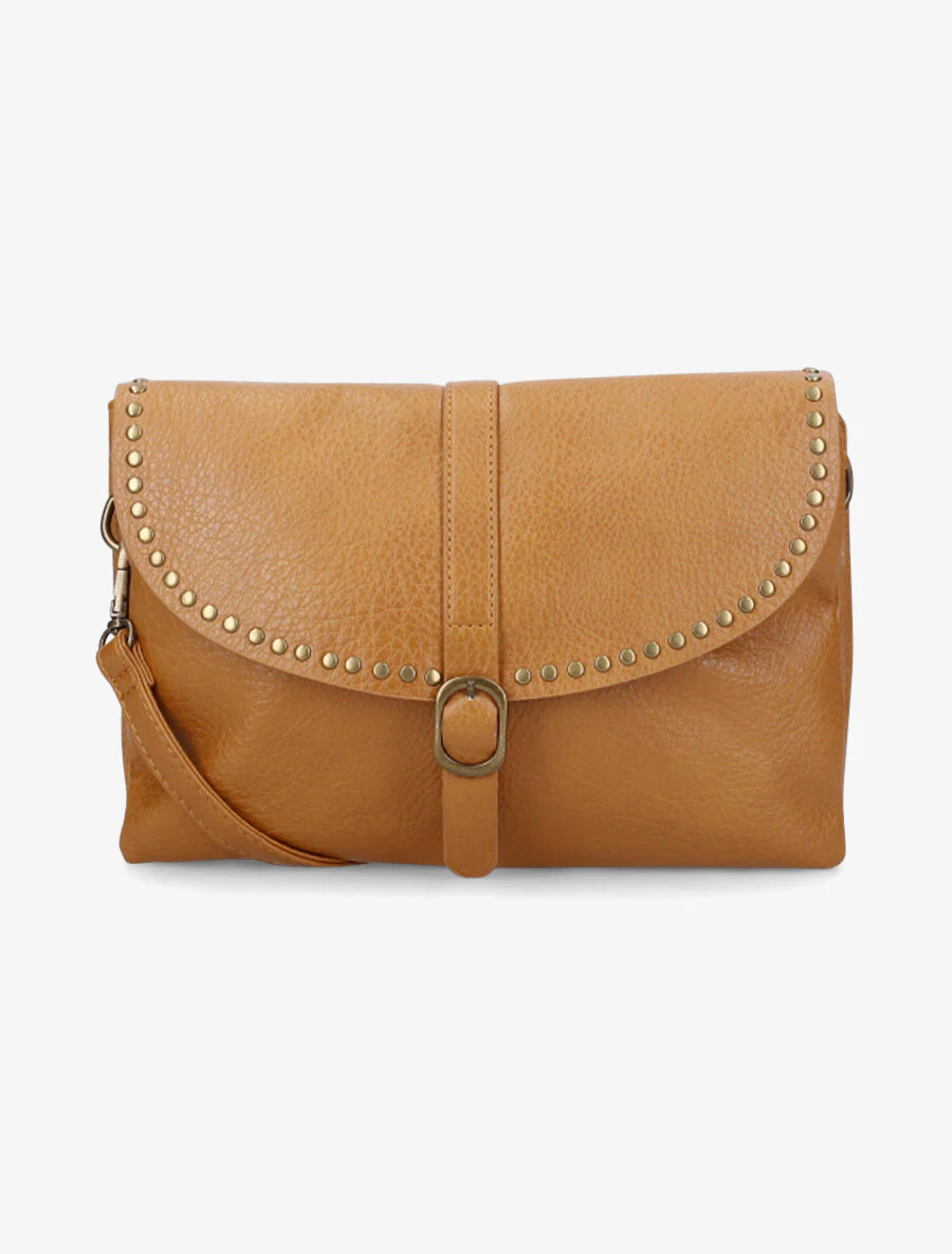 Sac besace Jelena - Jaune moutarde