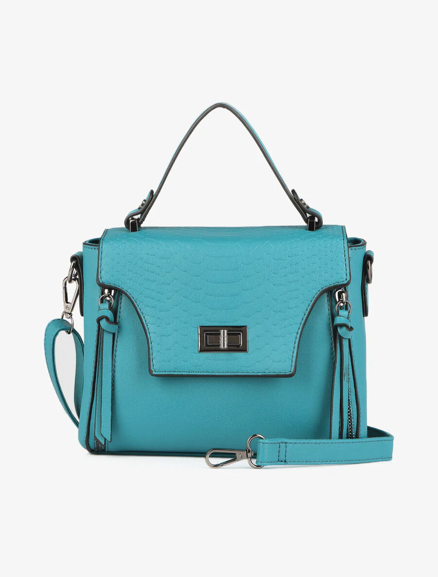 Sac besace Jenny - Bleu canard
