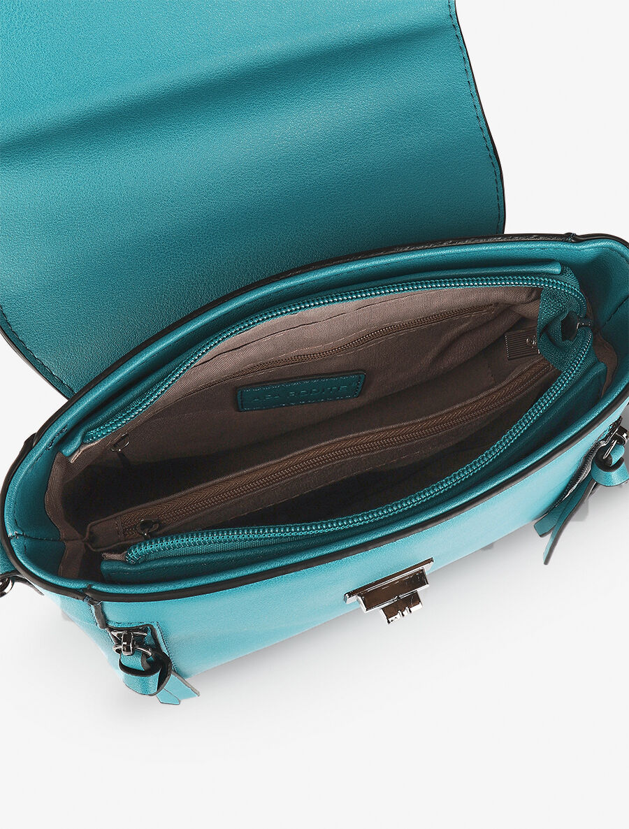 Sac besace Jenny - Bleu canard - Image 4