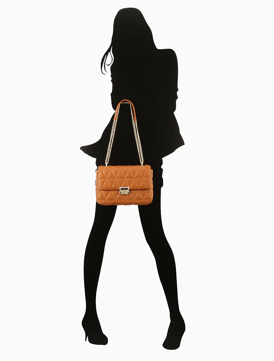 Sac besace Julie - Camel - Image 5