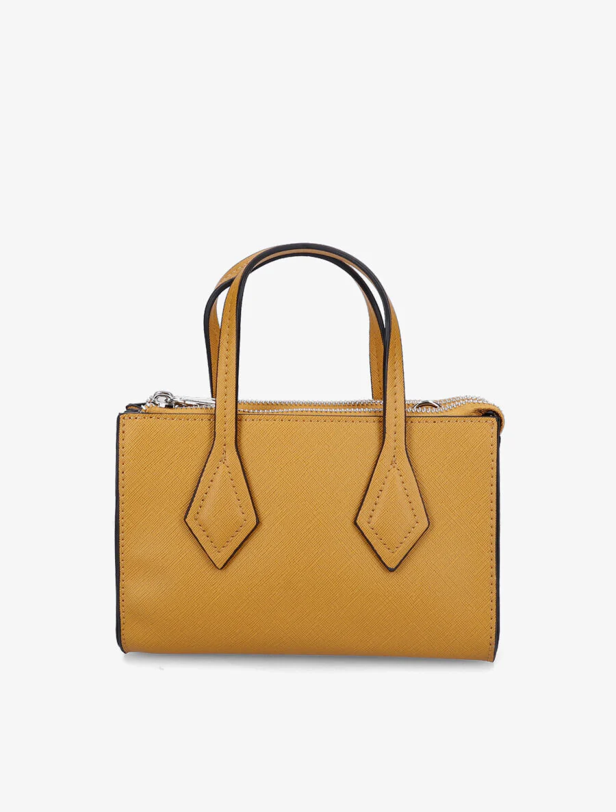 Sac besace Julie - Jaune moutarde - Image 3