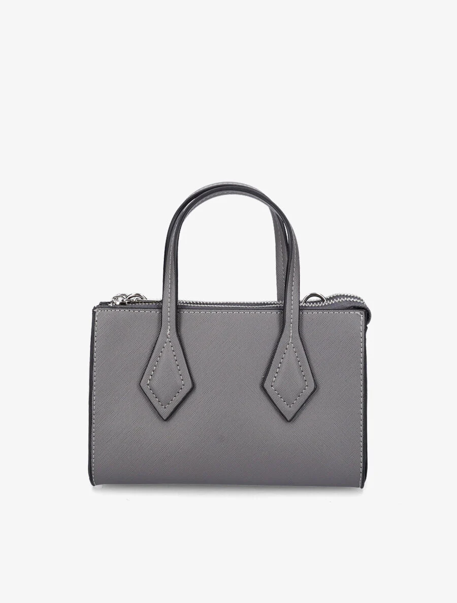 Sac besace Julie - Gris - Image 3