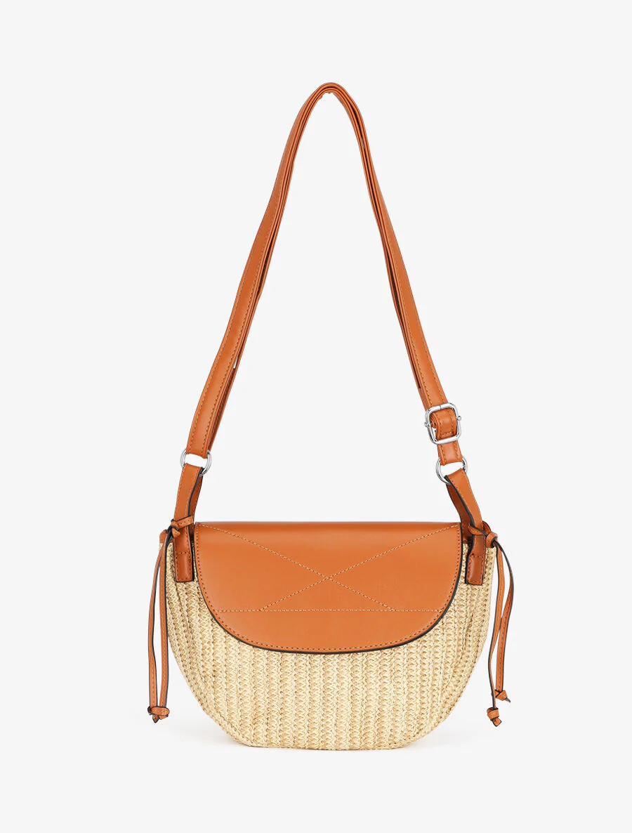 Sac besace Justina - Camel