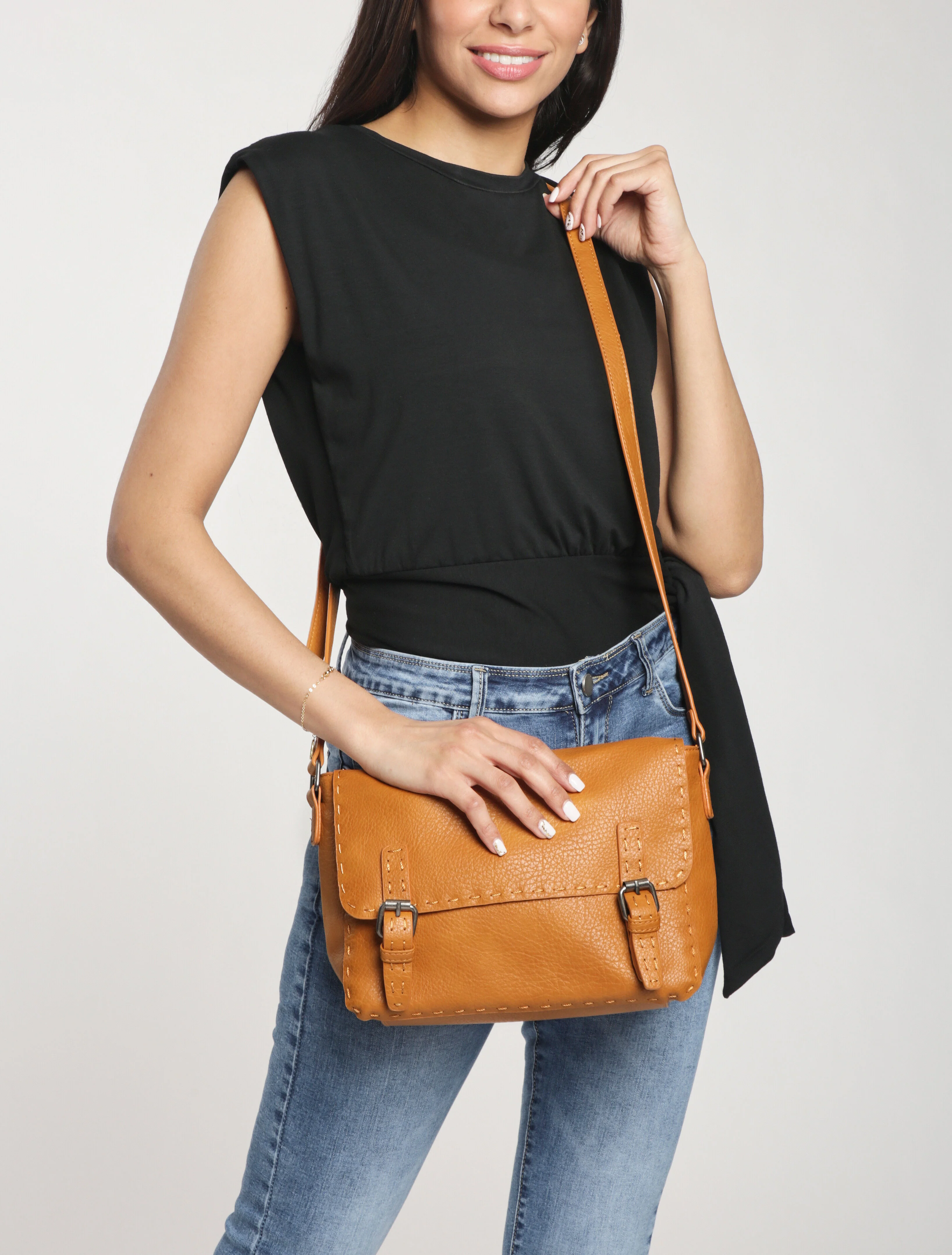Sac besace Kylie - Moutarde - Image 5