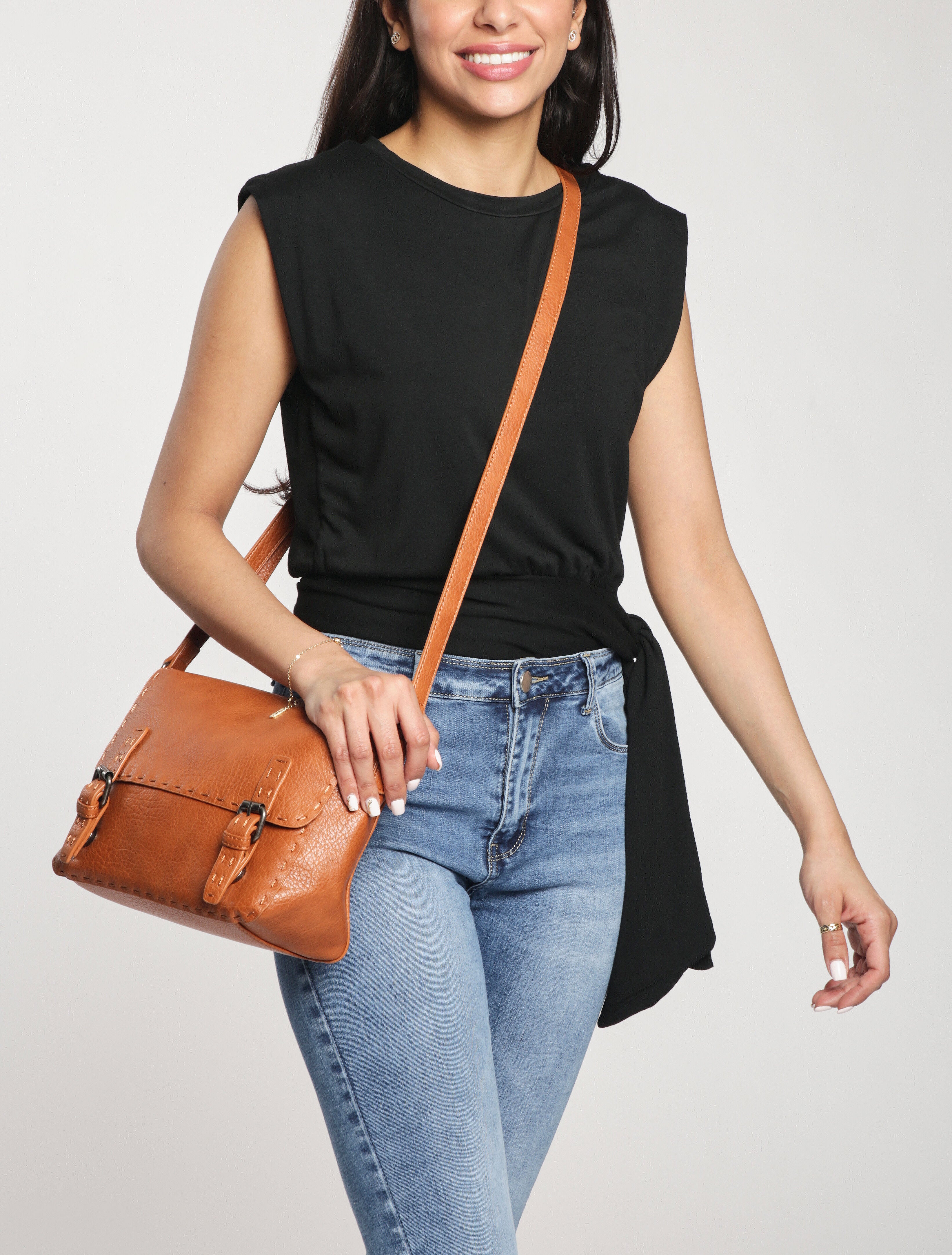 Sac besace Kylie - Camel - Image 5