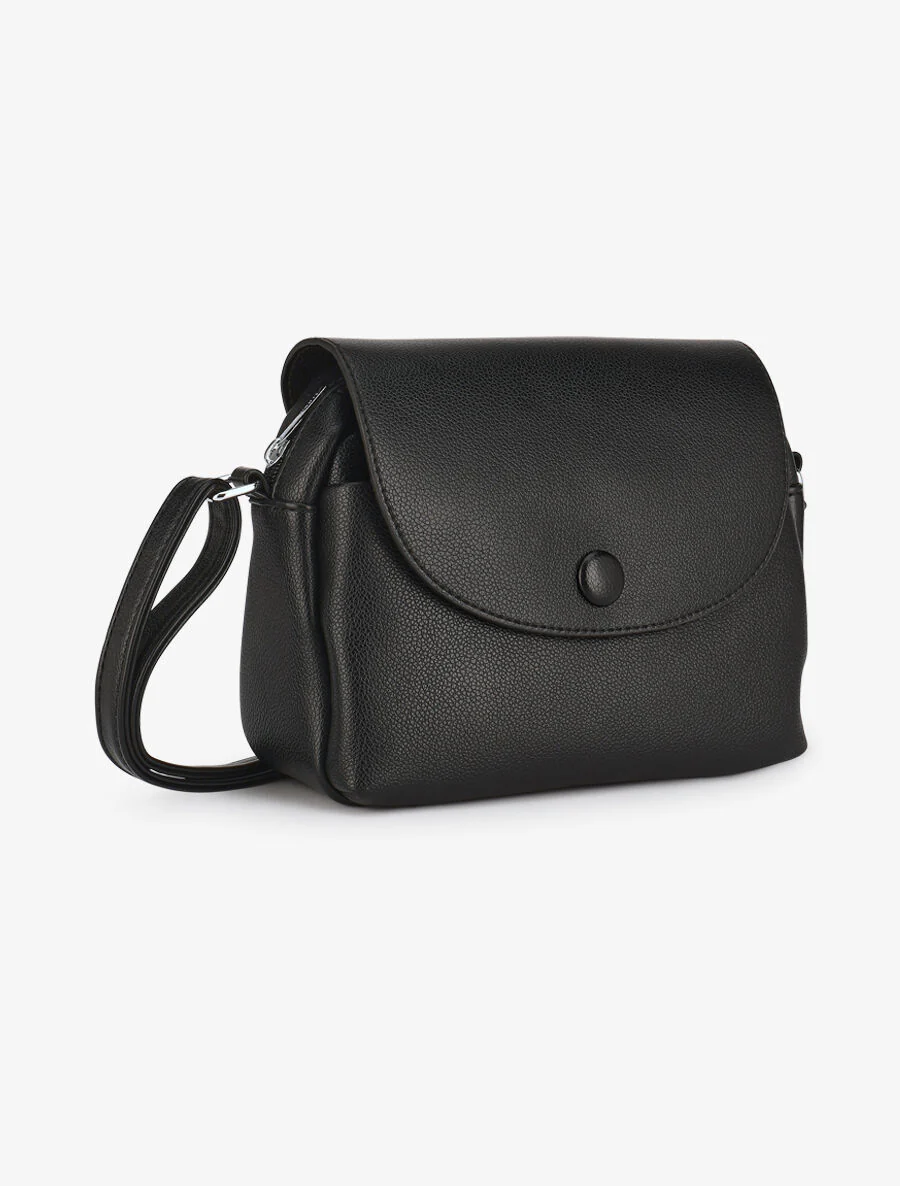 Sac besace Laura - Noir - Image 3