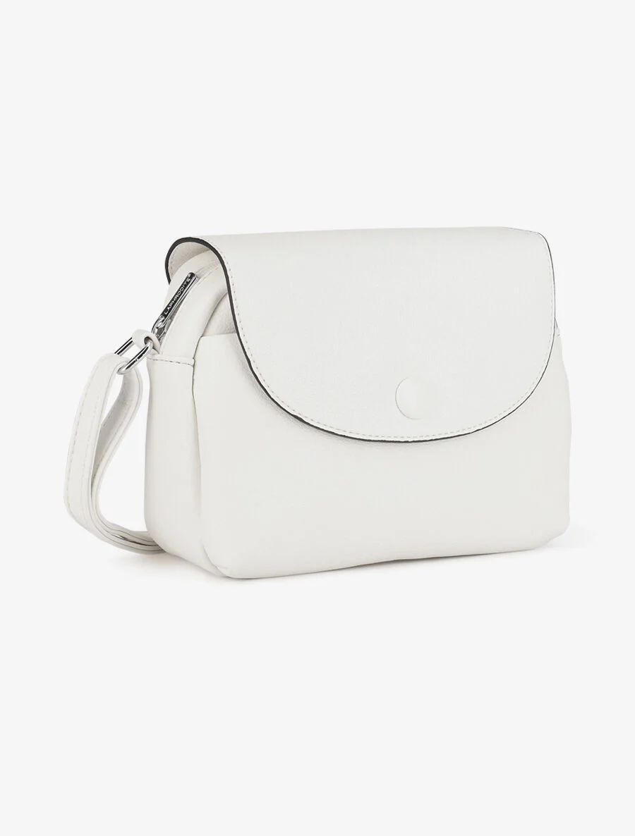 Sac besace Laura - Blanc - Image 3