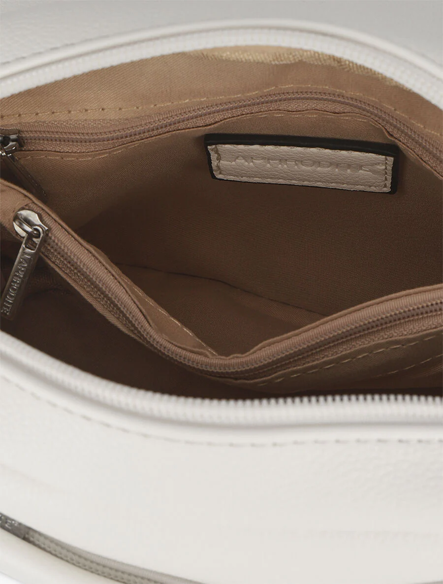 Sac besace Laura - Blanc - Image 4