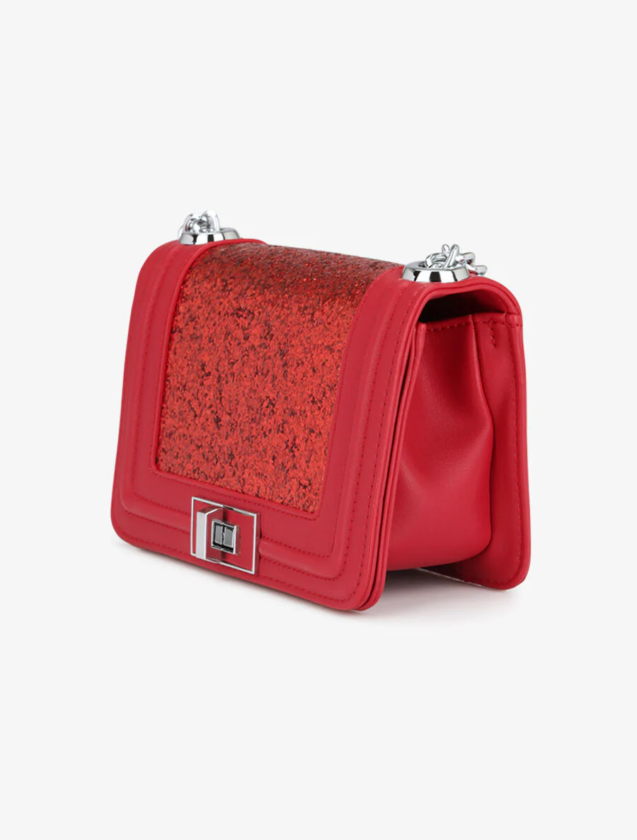 Sac besace Léna - Rouge - Image 2