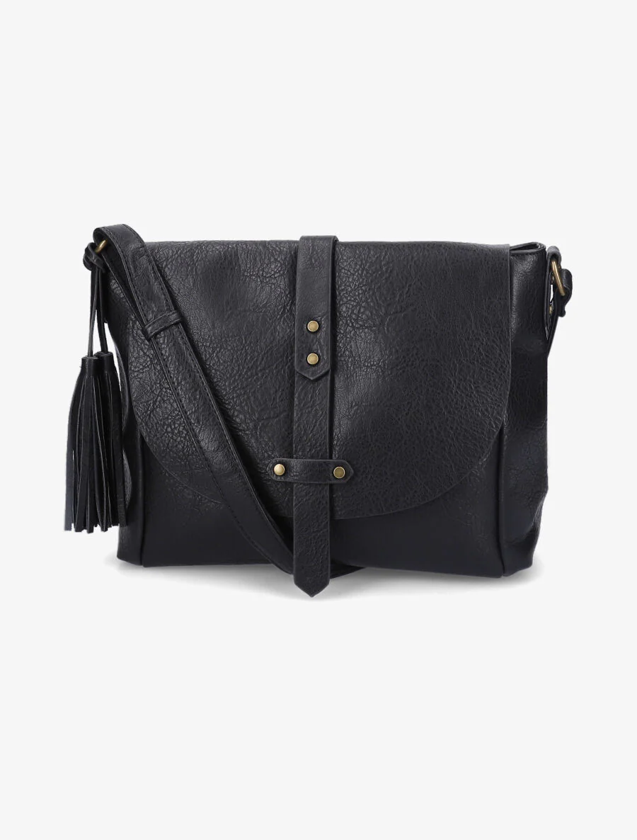 Sac besace Leslie - Noir
