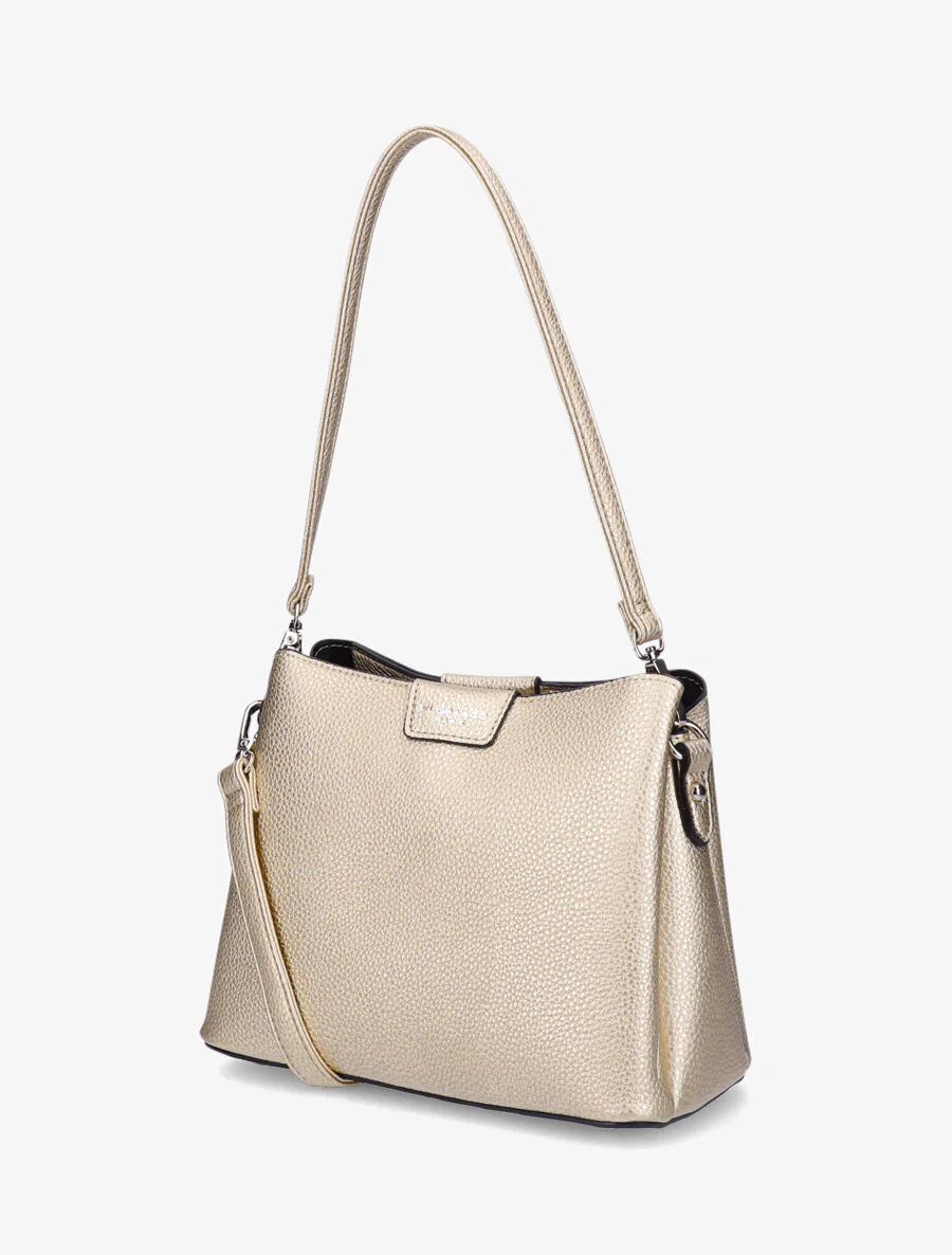 Sac besace Lucile - Beige nacré - Image 2