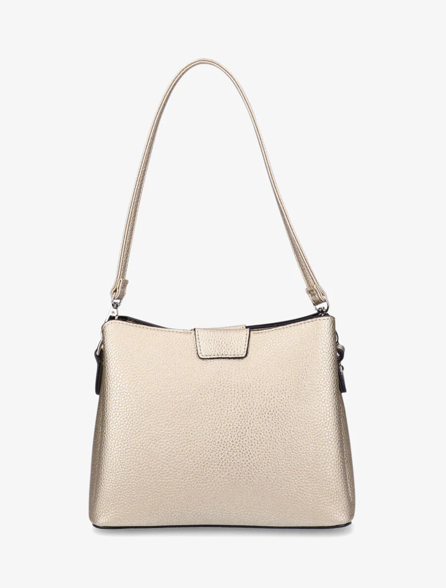 Sac besace Lucile - Beige nacré - Image 3