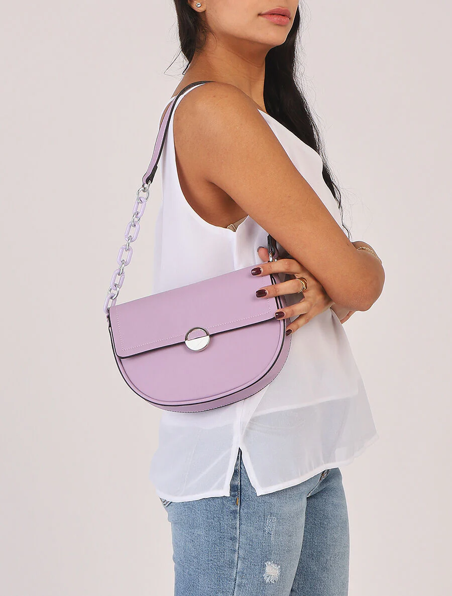 Sac besace Maja - Lilas - Image 7