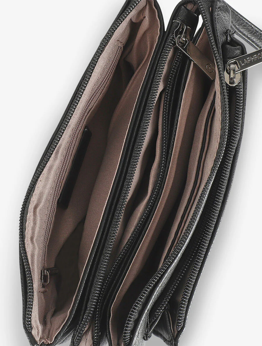 Sac besace Marina - Noir - Image 4