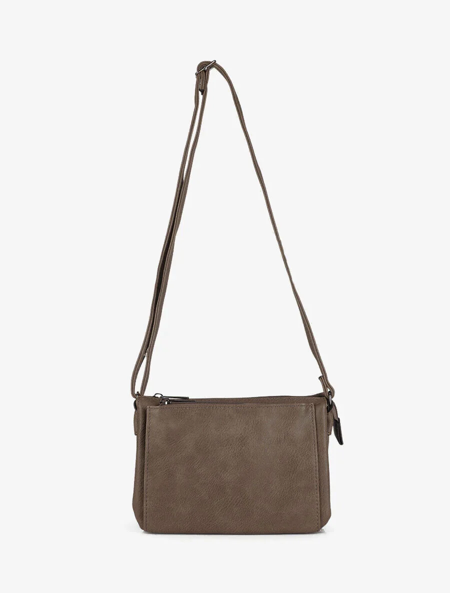 Sac besace Marina - Taupe - Image 3