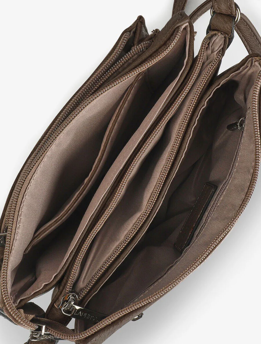 Sac besace Marina - Taupe - Image 4