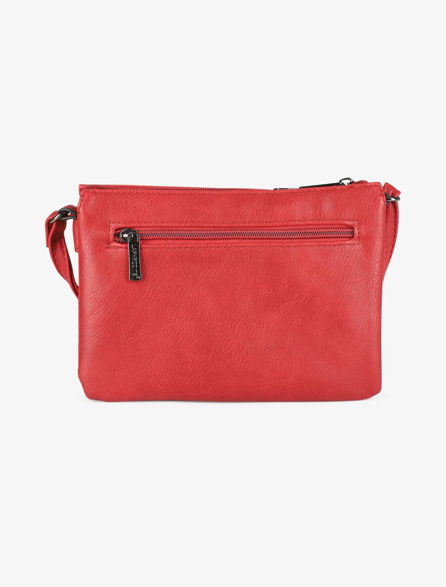 Sac besace Marina - Rouge - Image 2