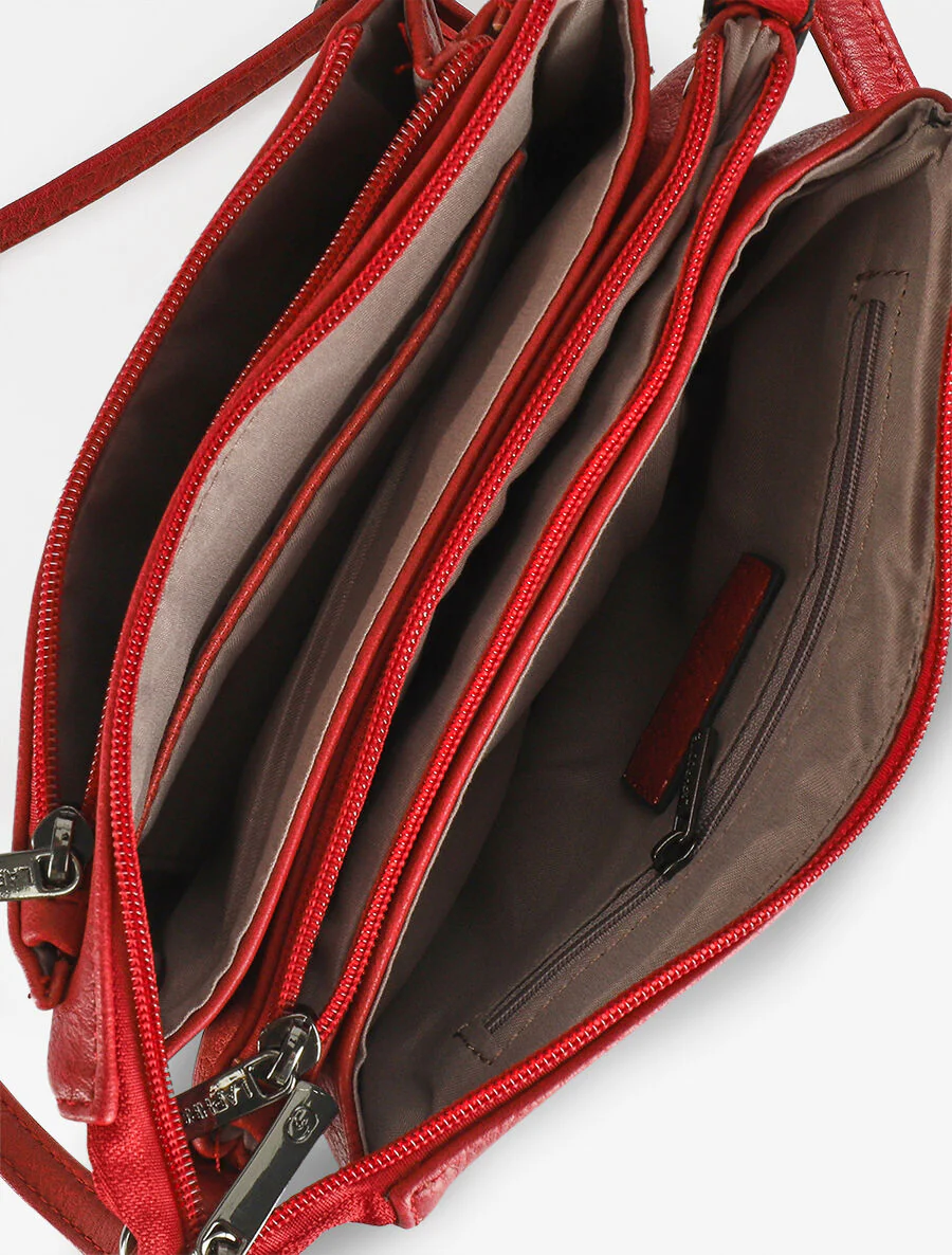 Sac besace Marina - Rouge - Image 4