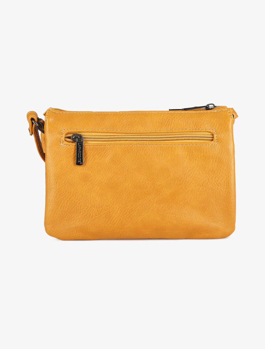 Sac besace Marina - Jaune moutarde - Image 2