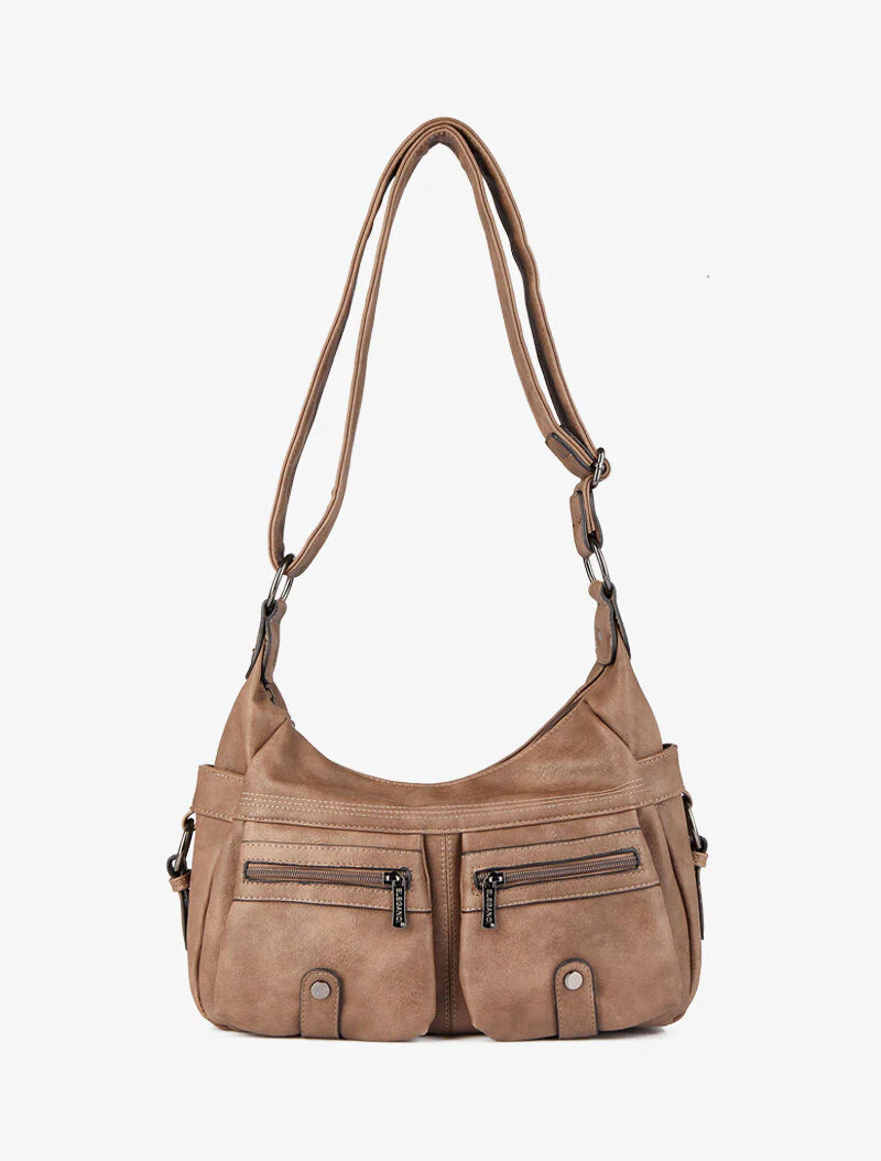 Sac besace Marthe - Taupe