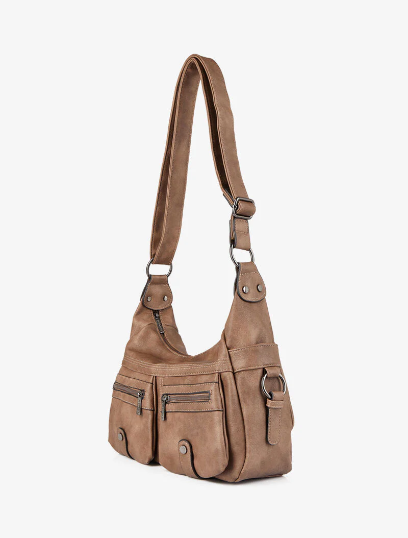 Sac besace Marthe - Taupe - Image 2