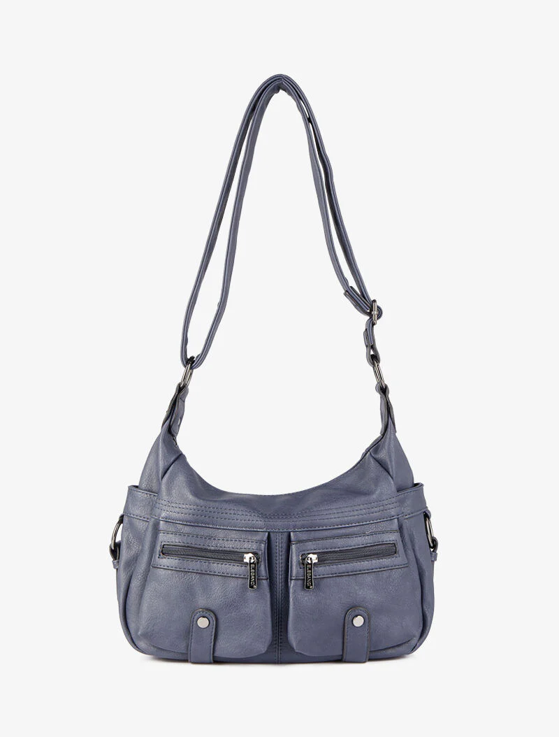 Sac besace Marthe - Bleu marine