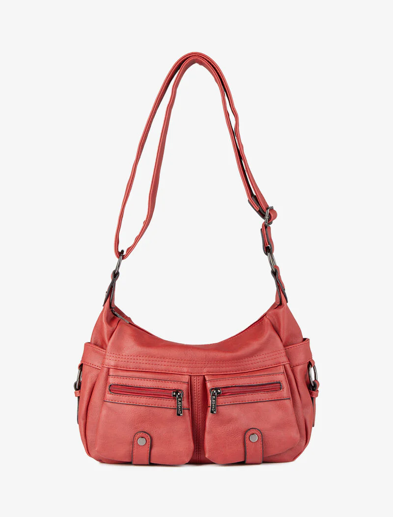 Sac besace Marthe - Rouge