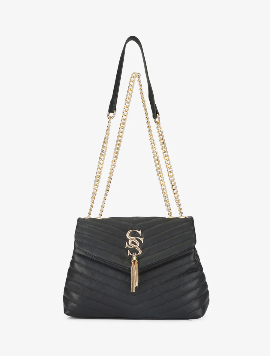 Sac besace Megan - Noir - Image 3