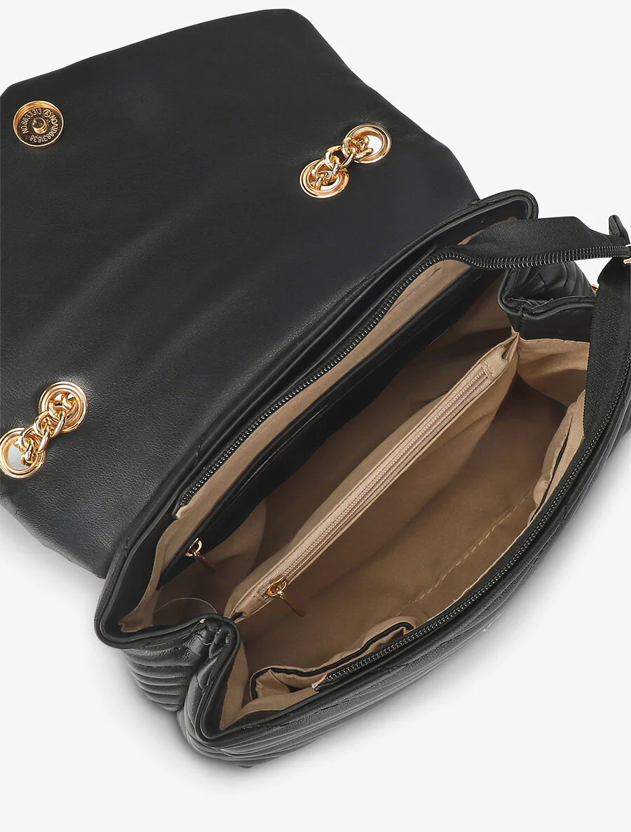Sac besace Megan - Noir - Image 4