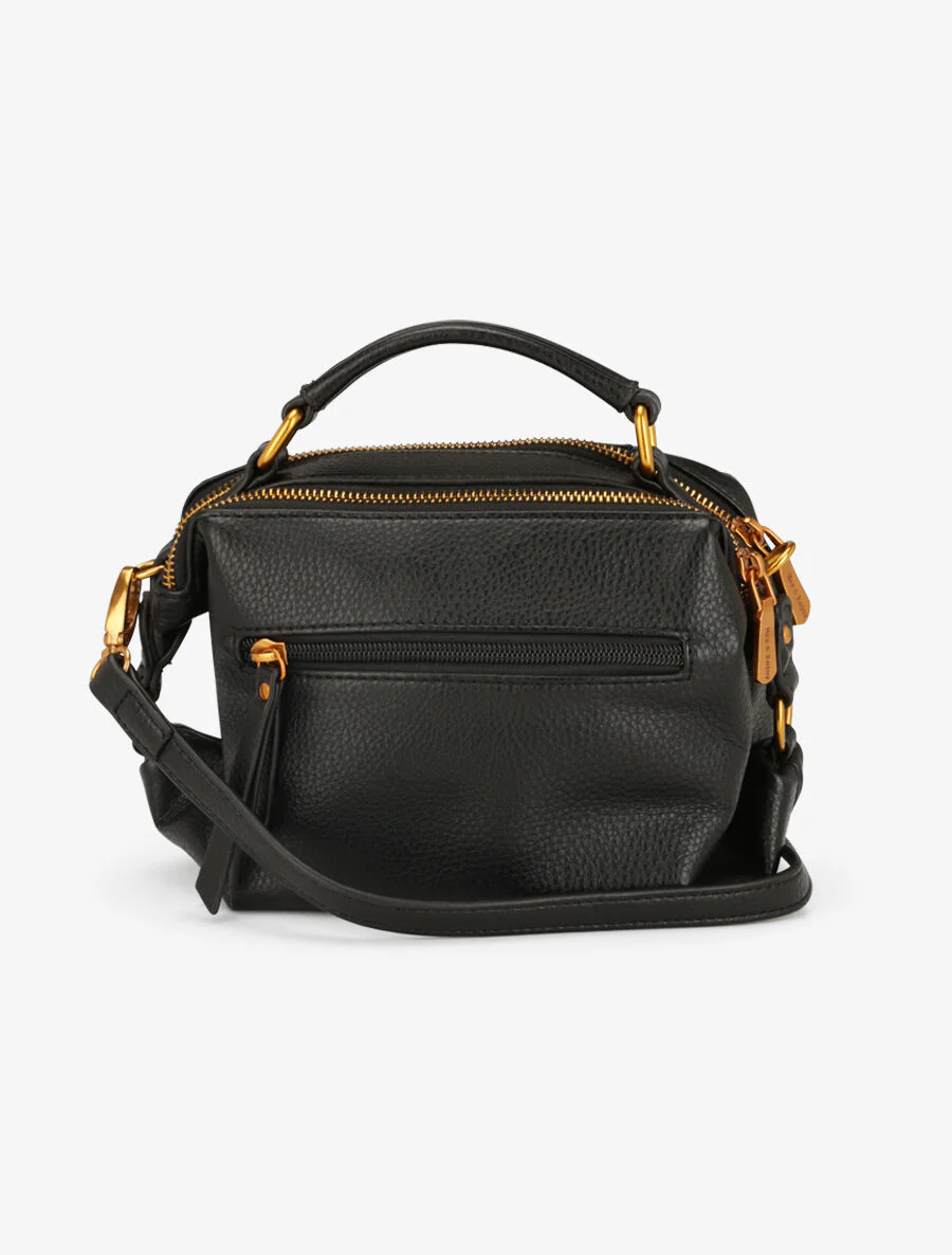 Sac besace Mélanie - Noir - Image 3