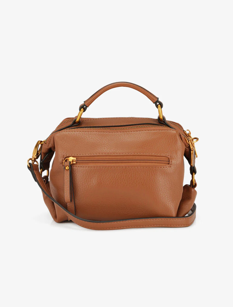 Sac besace Mélanie - Marron - Image 3