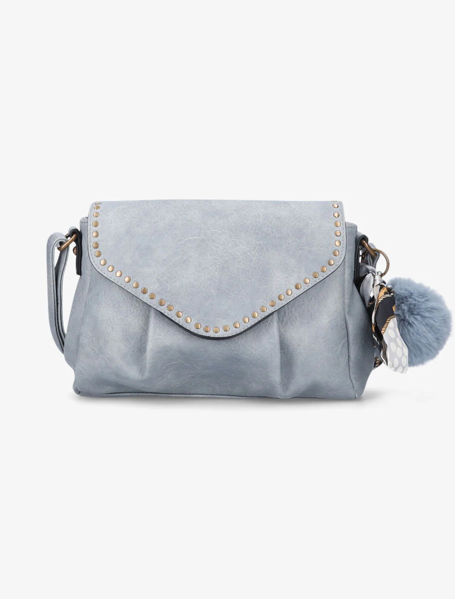 Sac besace Millie - Bleu gris