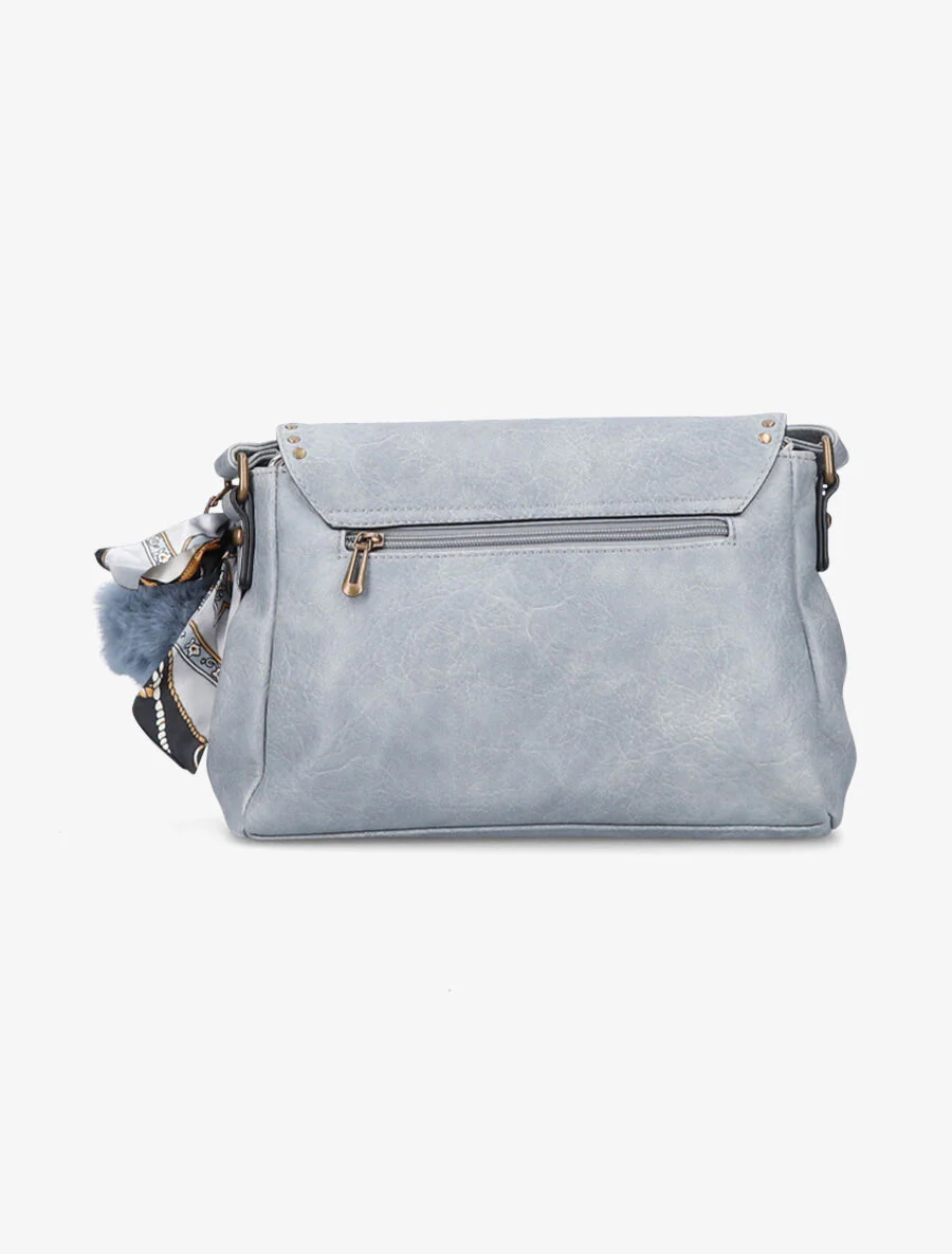 Sac besace Millie - Bleu gris - Image 2