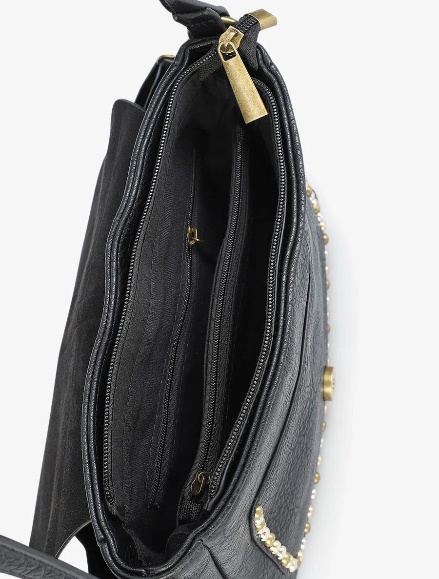 Sac besace Nayeli - Noir - Image 6