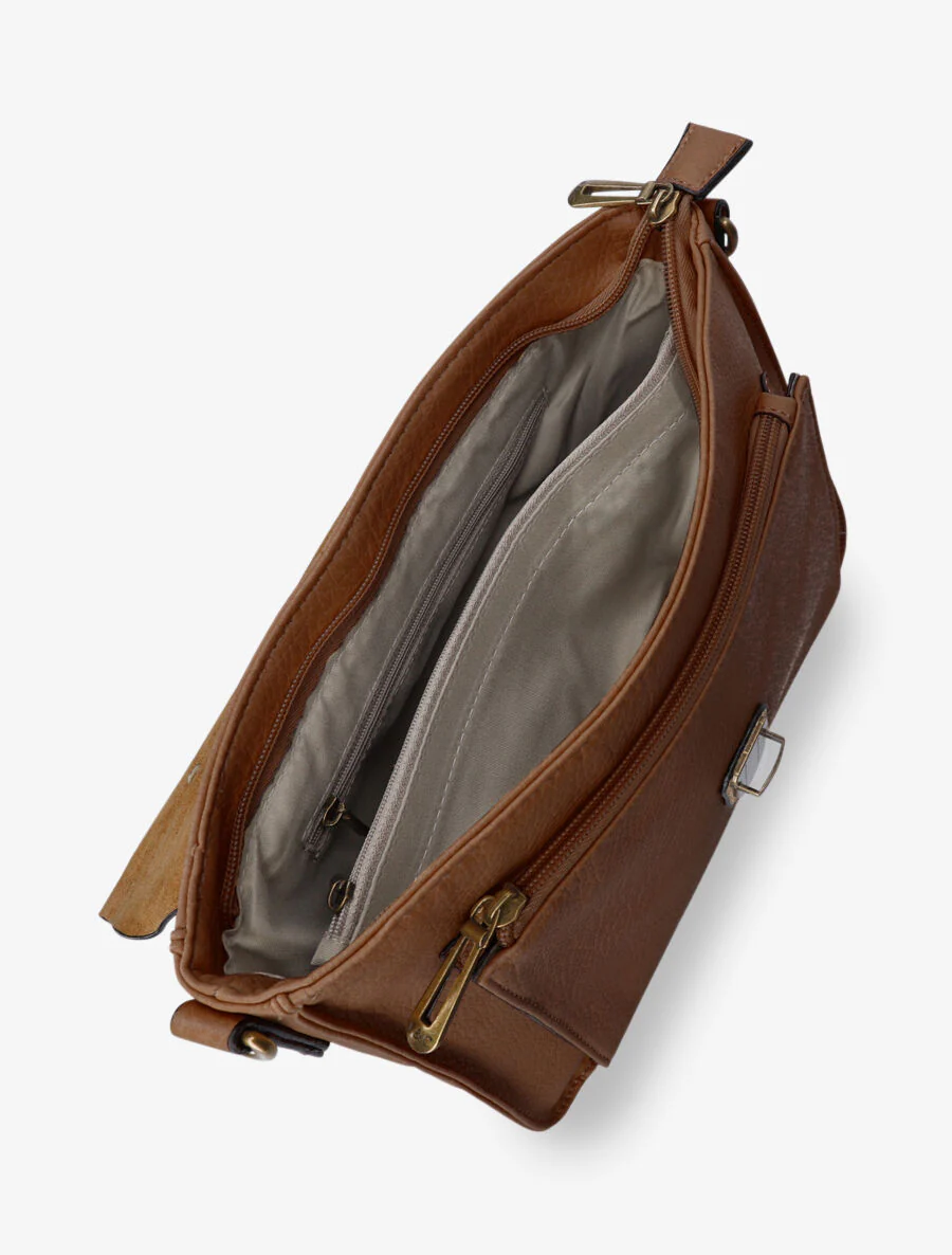 Sac besace Nevenka - Camel - Image 4