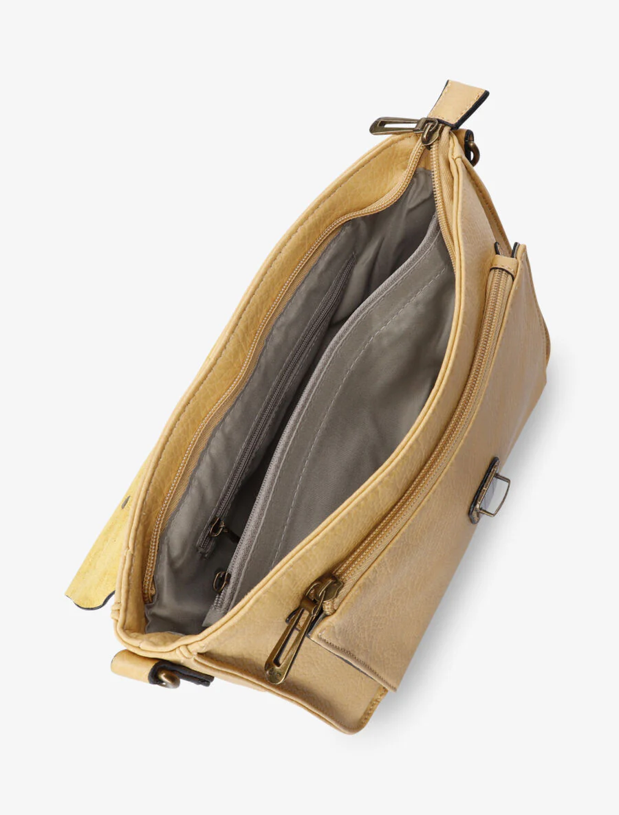 Sac besace Nevenka - Jaune - Image 4