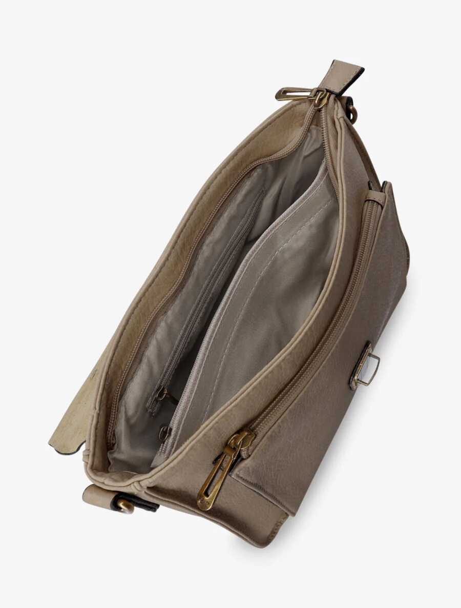 Sac besace Nevenka - Taupe - Image 4