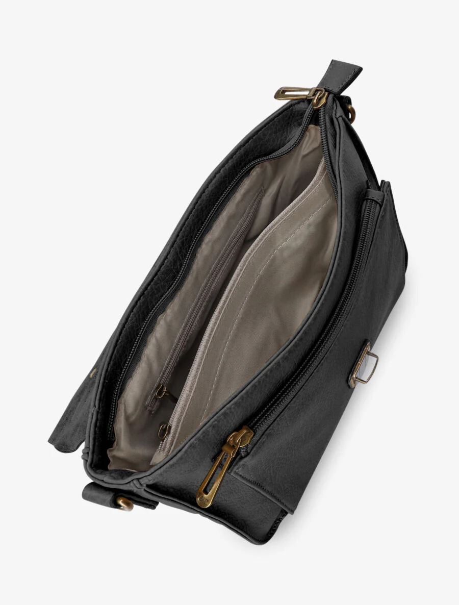 Sac besace Nevenka - Noir - Image 4