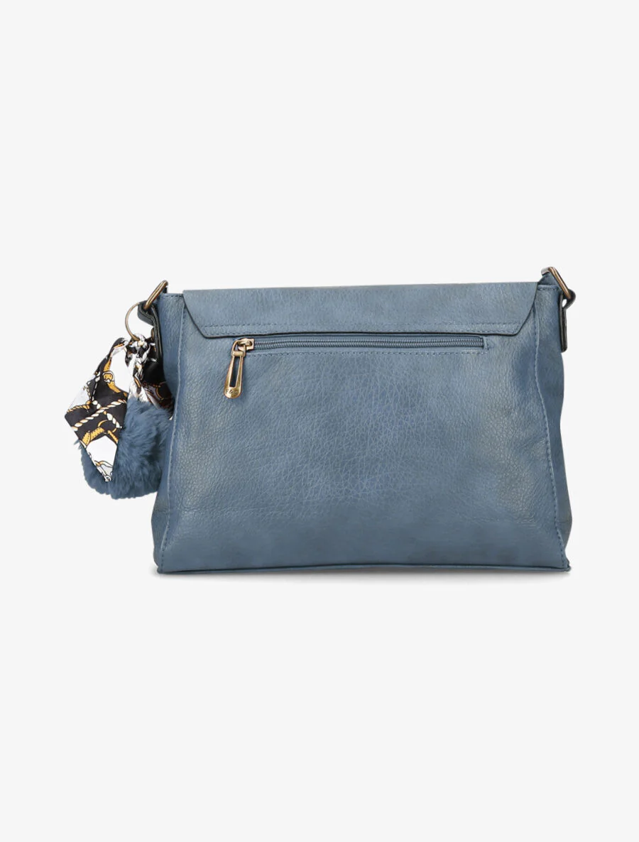 Sac besace Nilsa - Bleu - Image 2