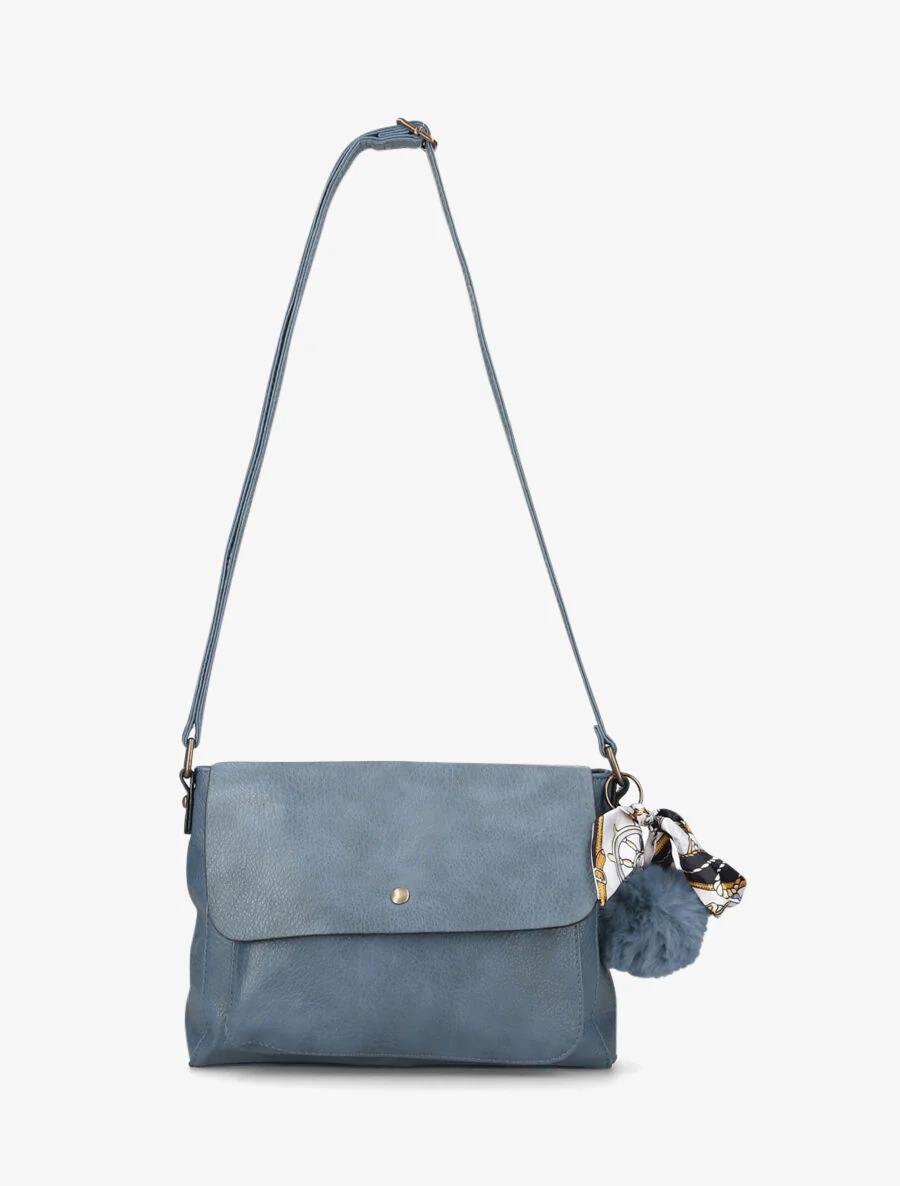 Sac besace Nilsa - Bleu - Image 3