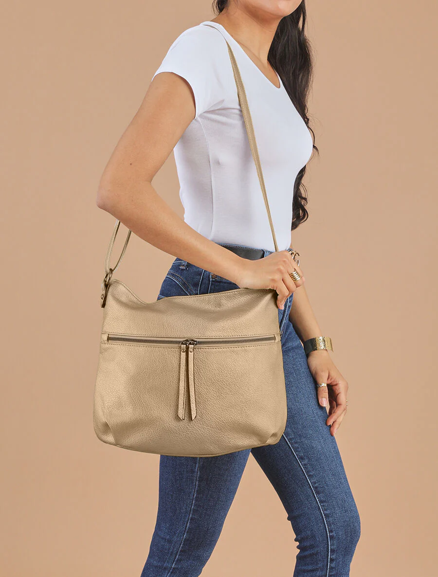 Sac besace Nina - Or - Image 5