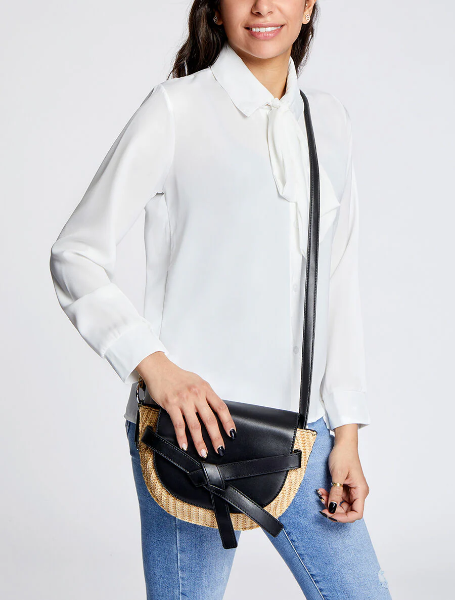 Sac besace Nolwenn - Noir - Image 5