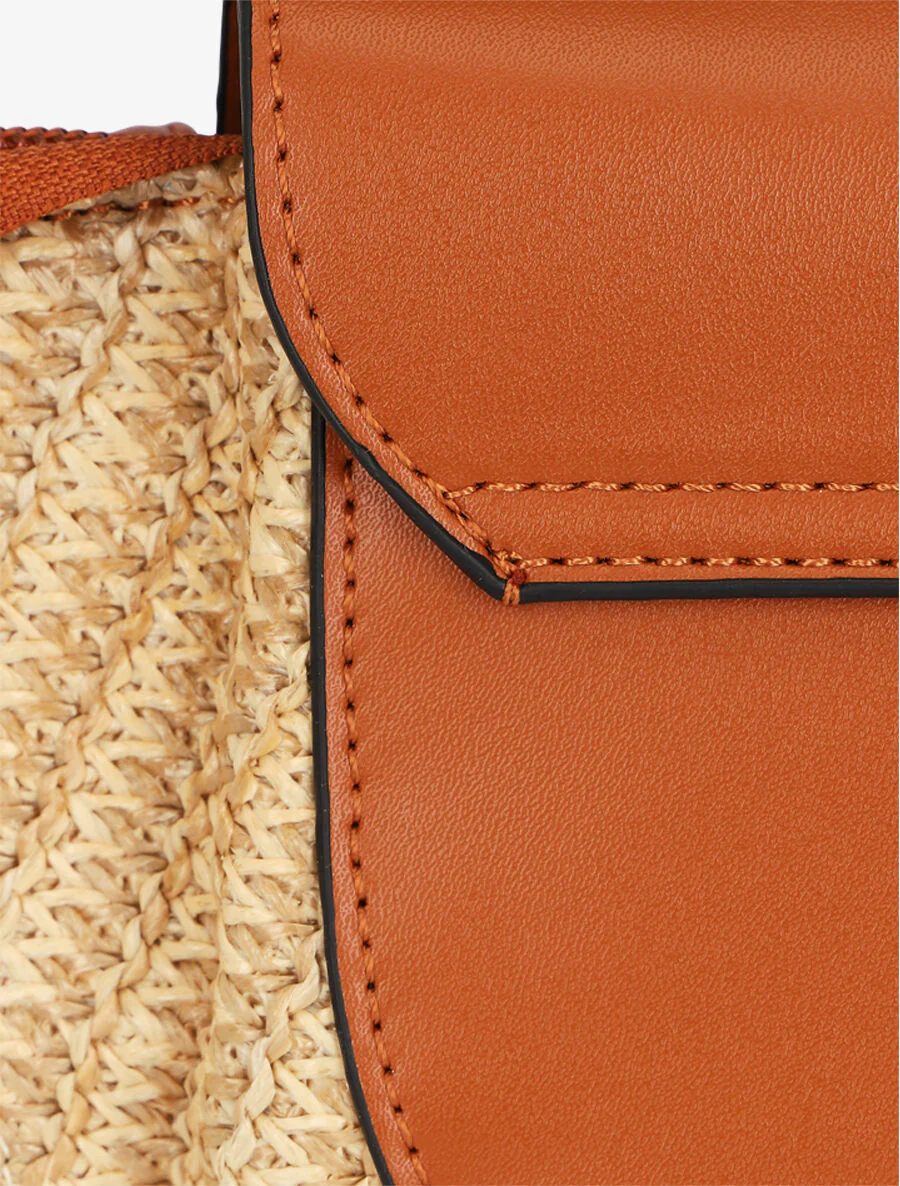 Sac besace Nolwenn - Camel - Image 3
