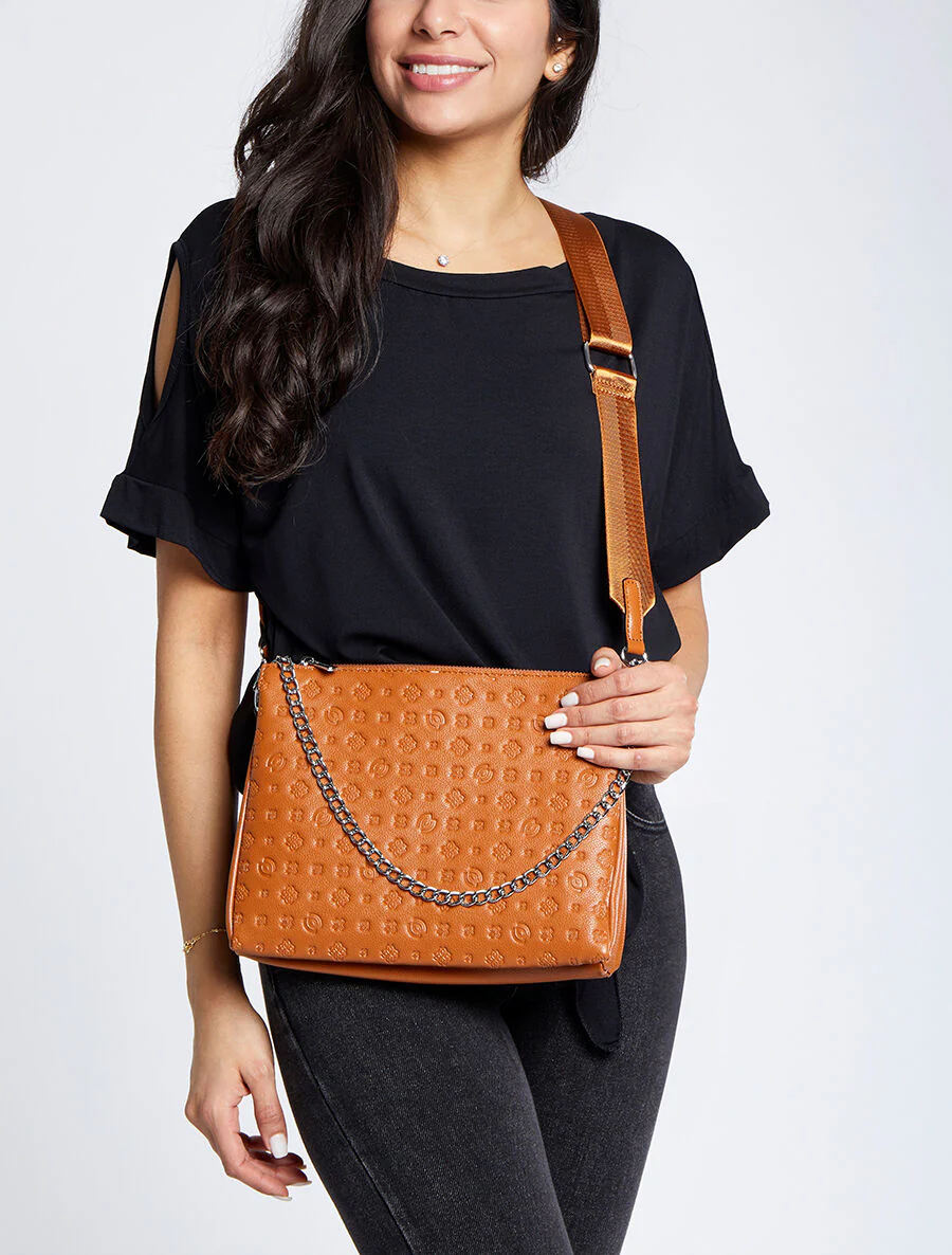 Sac besace Nora - Camel - Image 4